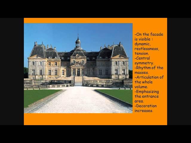 Analysis of French baroque architecture