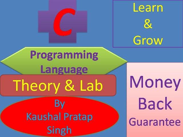 C Programming Language Lecture video, Expert Teach ,  coding Lab video