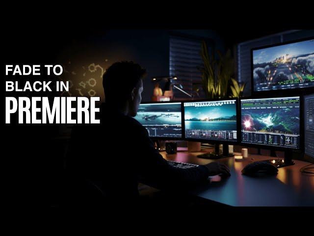 HOW TO FADE TO BLACK IN PREMIERE