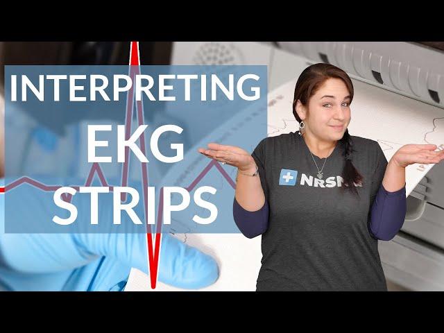 EKG like a BOSS Part 1 - How to Read EKGs (ECG interpretation for nurses)