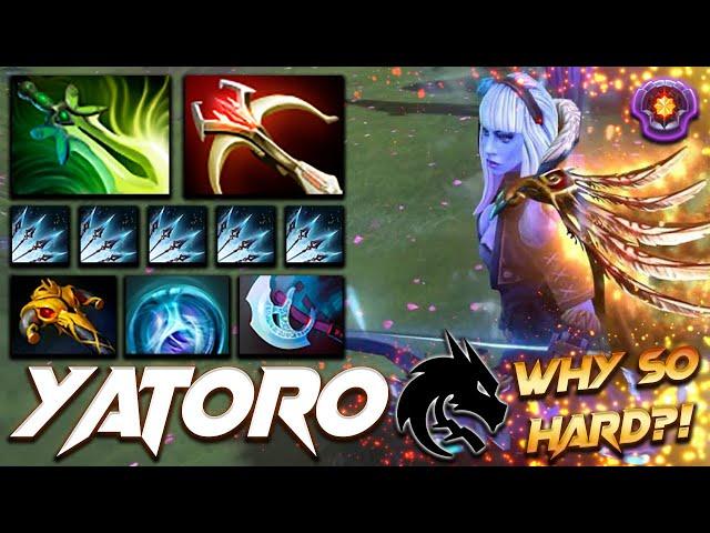 Yatoro Drow Ranger Why So Hard?! - Dota 2 Pro Gameplay [Watch & Learn]