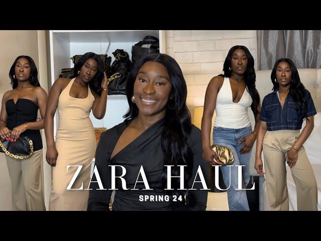 New In Zara Try On Haul | Closet Staples Spring 2024