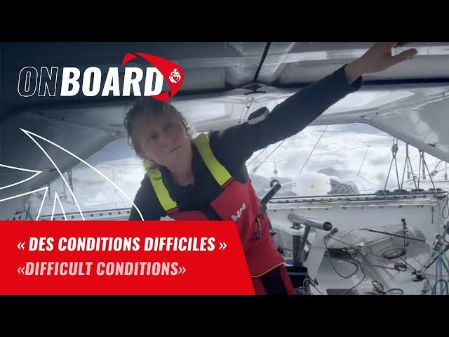 Hard condition of navigation for Pip hare | Vendée Globe 2024