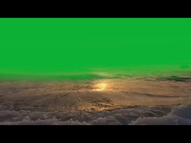 Green Screen Sea Effects Green Screen Sea Video