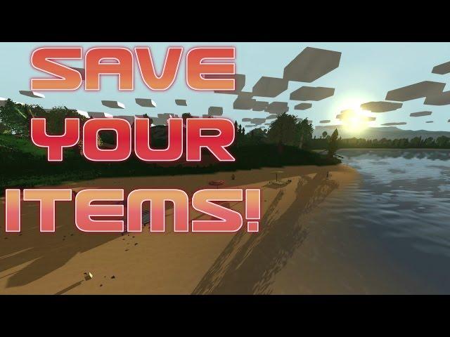 Unturned: HOW TO SAVE YOUR GAME!!