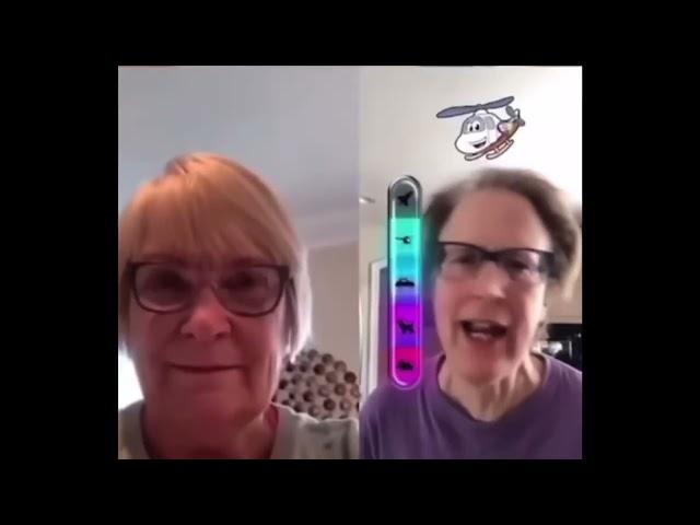 (LOUD) screaming grandma meme earrape