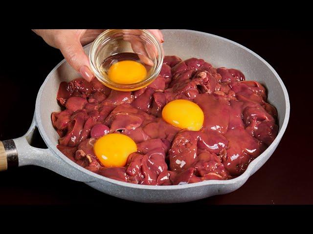  God, how delicious! 100%! You have never cooked chicken liver like this before! MEGA recipe en