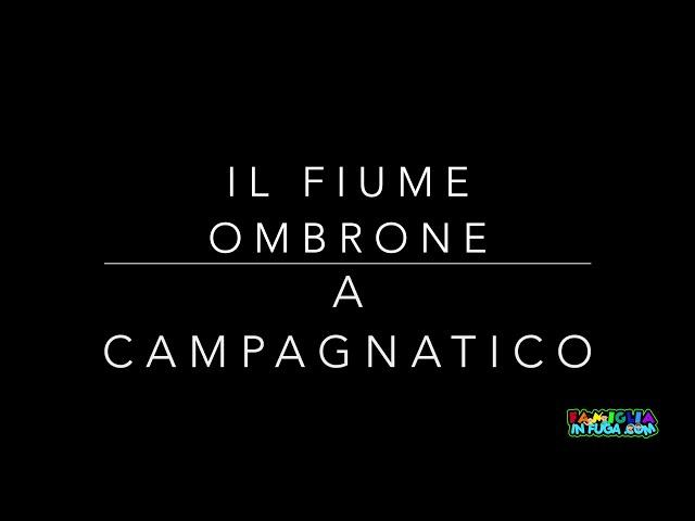 Il fiume Ombrone a Campagnatico 4K