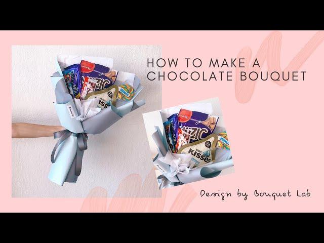 How to make a chocolate lollipop bouquet | 巧克力棒棒糖花束 by Bouquet Lab