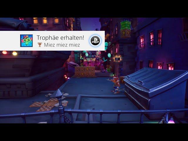 Crash Bandicoot 4 It's About Time - Miez miez miez Trophäe/Erfolg