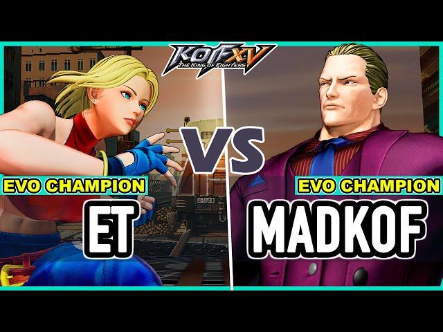 KOF XV  ET (Blue Mary/Geese/Benimaru) vs Madkof (Geese/Goenitz/Heidern)