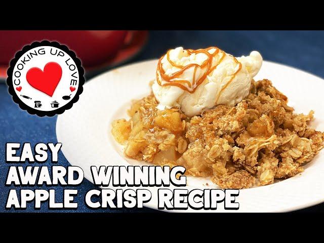 Easy Apple Crisp Recipe | How To Make Apple Crisp Topping With Brown Sugar Oats