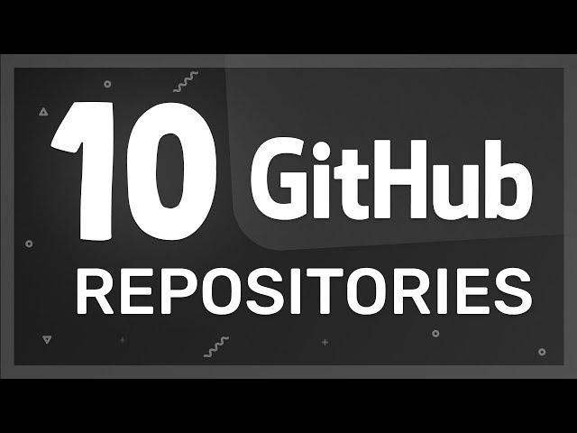 10 Github repositories every web developer should know