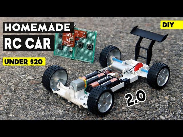 Build a DIY RC Car with Steering Under $20