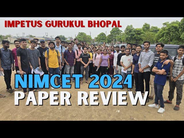 NIMCET 2024 detailed paper review | expected cutoff | paper level Impetus Gurukul | Study Strategies