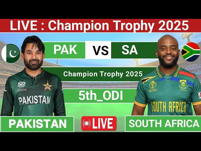 pakistan vs south africa match Highlights 2025 | pak vs sa live Score today