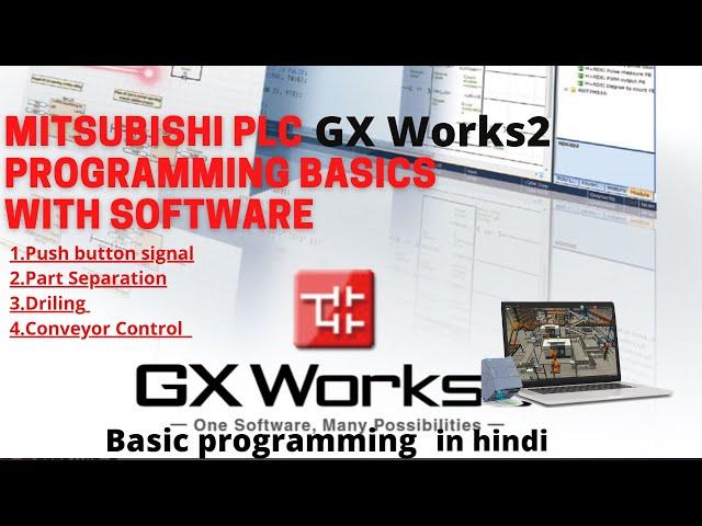 mitsubishi plc programming in hindi|mitsubishi plc programming|mitsubishi plc programming gxworks2