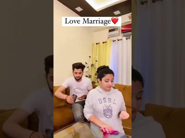 arrange marriage vs love marriage  || funny video || funny whatsapp status || sadik