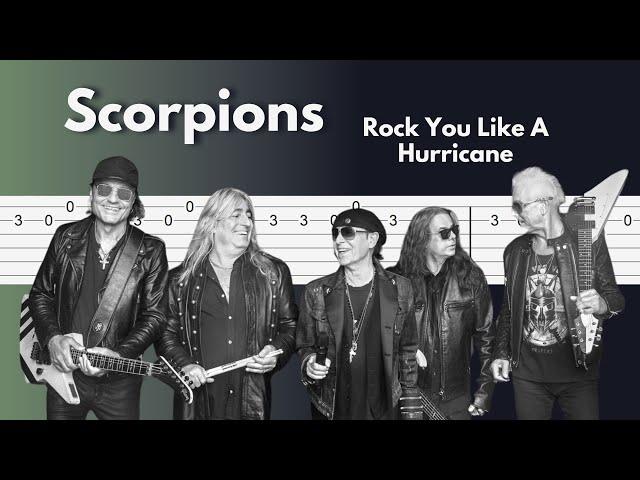 Scorpions - Rock You Like A Hurricane - Guitar Tab for Beginners