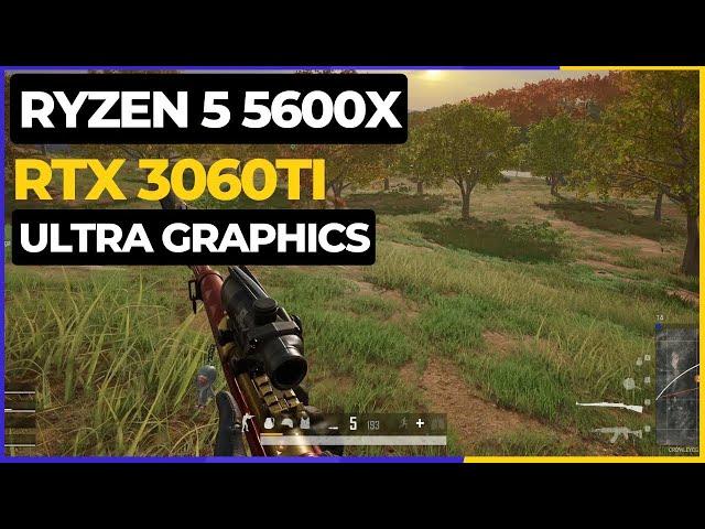 PUBG PC | RTX 3060 TI 8GB | Ryzen 5600X | 1080p Fully Maxed Settings | 2024 Update