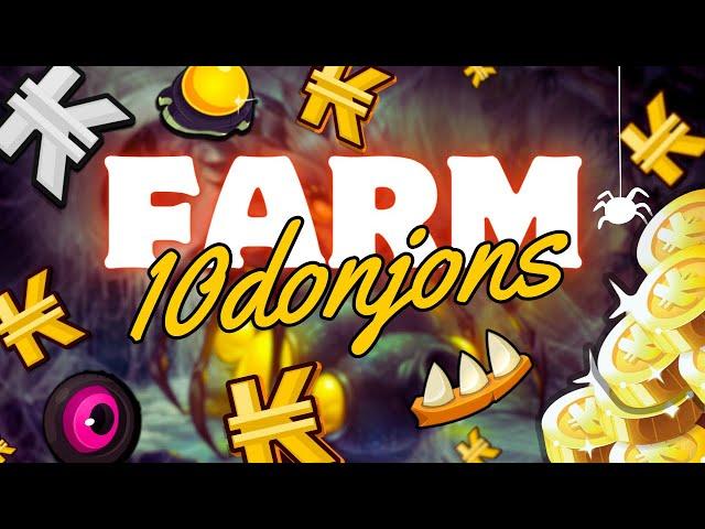 [DOFUS] ENORMEMENT DE KAMAS POUR UN DJ 90!! J'AI FARM 10FOIS LE MÊME DONJON Ep.9