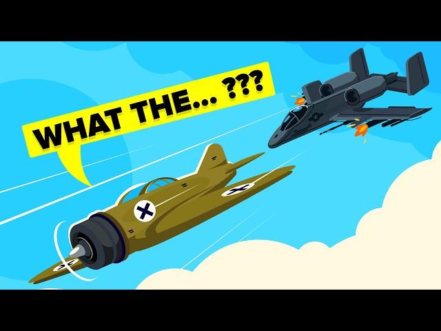 What if a Fully Loaded A-10 Warthog Travelled to Germany During WWII