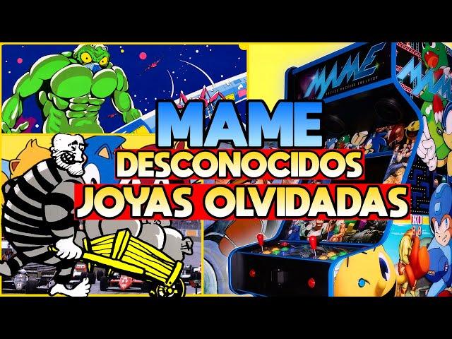 Obscure, Hidden Gems, and Forgotten ARCADE MAME