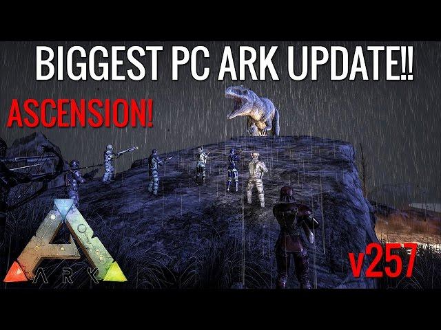 BIGGEST ARK UPDATE YET! - ASCENSION SNEAK PEAK! - THE CENTER MEGA UPDATE! - (v257)