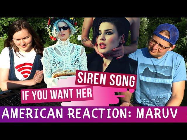 MARUV — РЕАКЦІЯ АМЕРИКАНЦЯ: IF YOU WANT HER; SIREN SONG [Ukrainian Music Reaction]