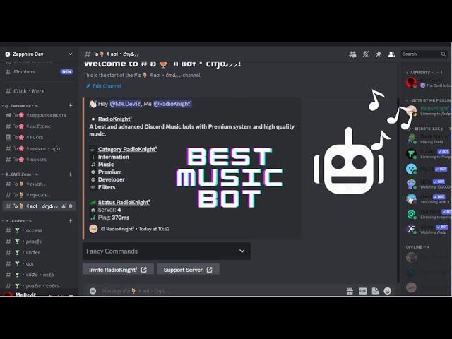 Discord Music Bot Without any Errors V18 | MrF!ckling