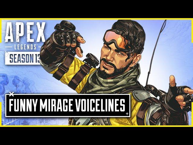 *NEW* Funny Mirage Voicelines - Apex Legends Season 13