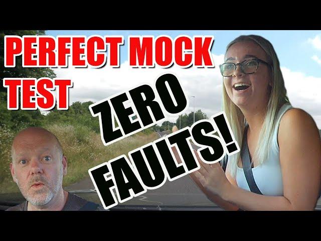 Martha's Perfect Zero-Fault Mock Driving Test | Kettering | 'R' Drive School of Motoring