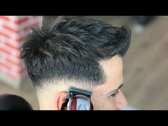 ORTA FADE | SAÇ  KESİM EĞİTİMİ | Dönüşüm | BERBER DÜKKAN | BARBER | HAİRCUT |