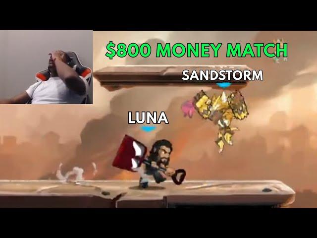 Sandstorm vs Luna #5 - $800 Money Match - Pro Brawlhalla - NA - Brawlhalla Show Match #64