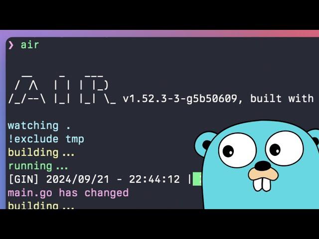 Live-reloading Golang Apps