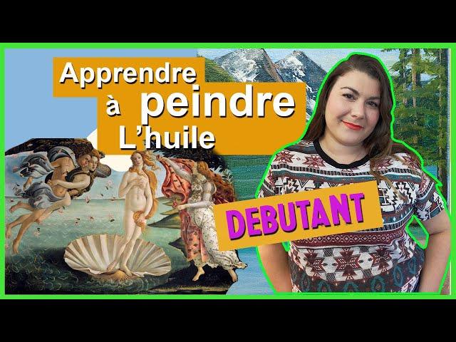 COURS DE PEINTURE A L'HUILE : niveau débutant