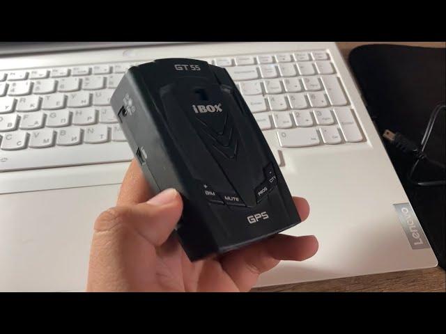 Как обновить радар детектор iBox GT-55 GPS. Обновление радар детектора