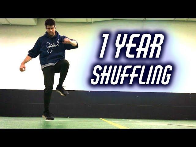 1 Year Shuffle Dance Transformation