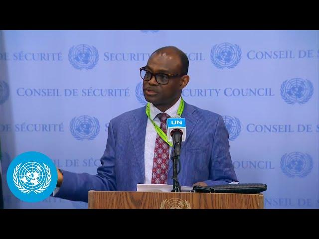 Sudan on Sudan | Media Stakeout | United Nations