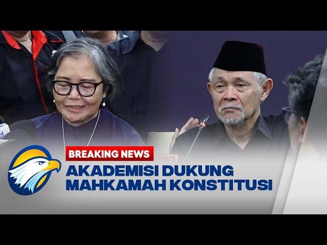 BREAKING NEWS - Akademisi Dukung Mahkamah Konstitusi