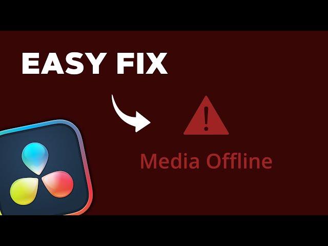 How to quickly relink your missing media files in Davinci Resolve 19