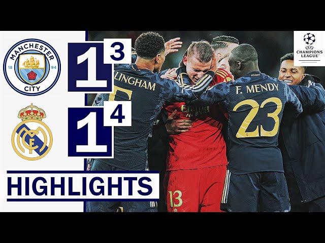 Lunin HERO Man City vs Real Madrid 1-1 (3-4 Penalty-Shootout) HIGHLIGHTS | UCL Quarter-Final!