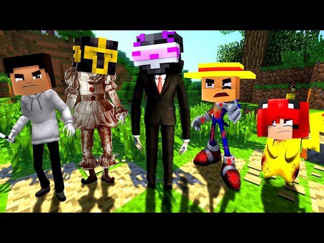 ¿¡NOS CONVERTIMOS EN CREEPYPASTAS DE MINECRAFT!? | MINECRAFT TROLL