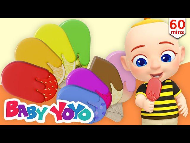 The Colors Song (Fruit Ice Creams) + more nursery rhymes & Kids songs -Baby yoyo