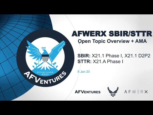 SBIR/STTR 21.1 AMA