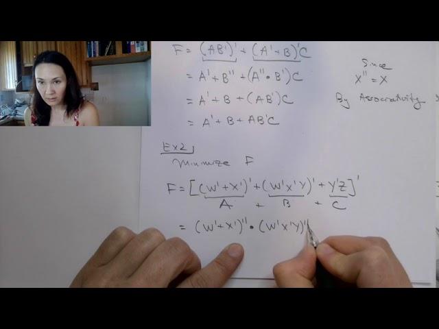 DeMorgan's Theorem Example Problems