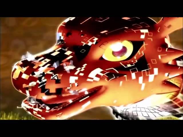 Digimon Tamers-Gallantmon Biomerge Digivolution (English Dub)