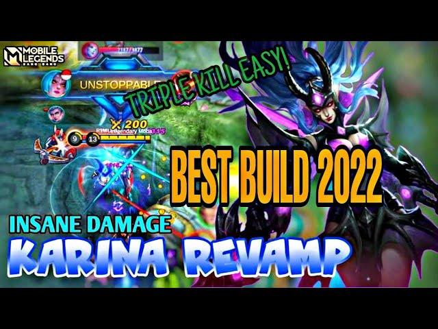 Karina revamp best build 2022