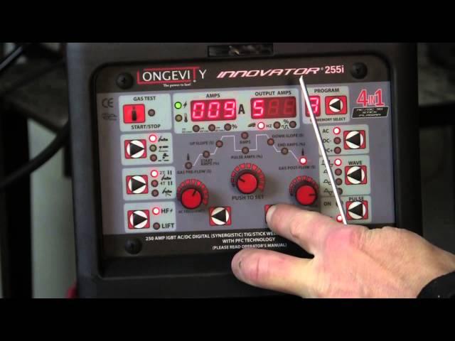 Longevity INNOVATOR 255i - 250Amp AC/DC TIG Welder, 40Amp Plasma Cutter - Part 3: AC Welding