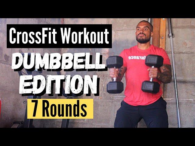 At Home CrossFit Workout | CrossFit Dumbbell Workout